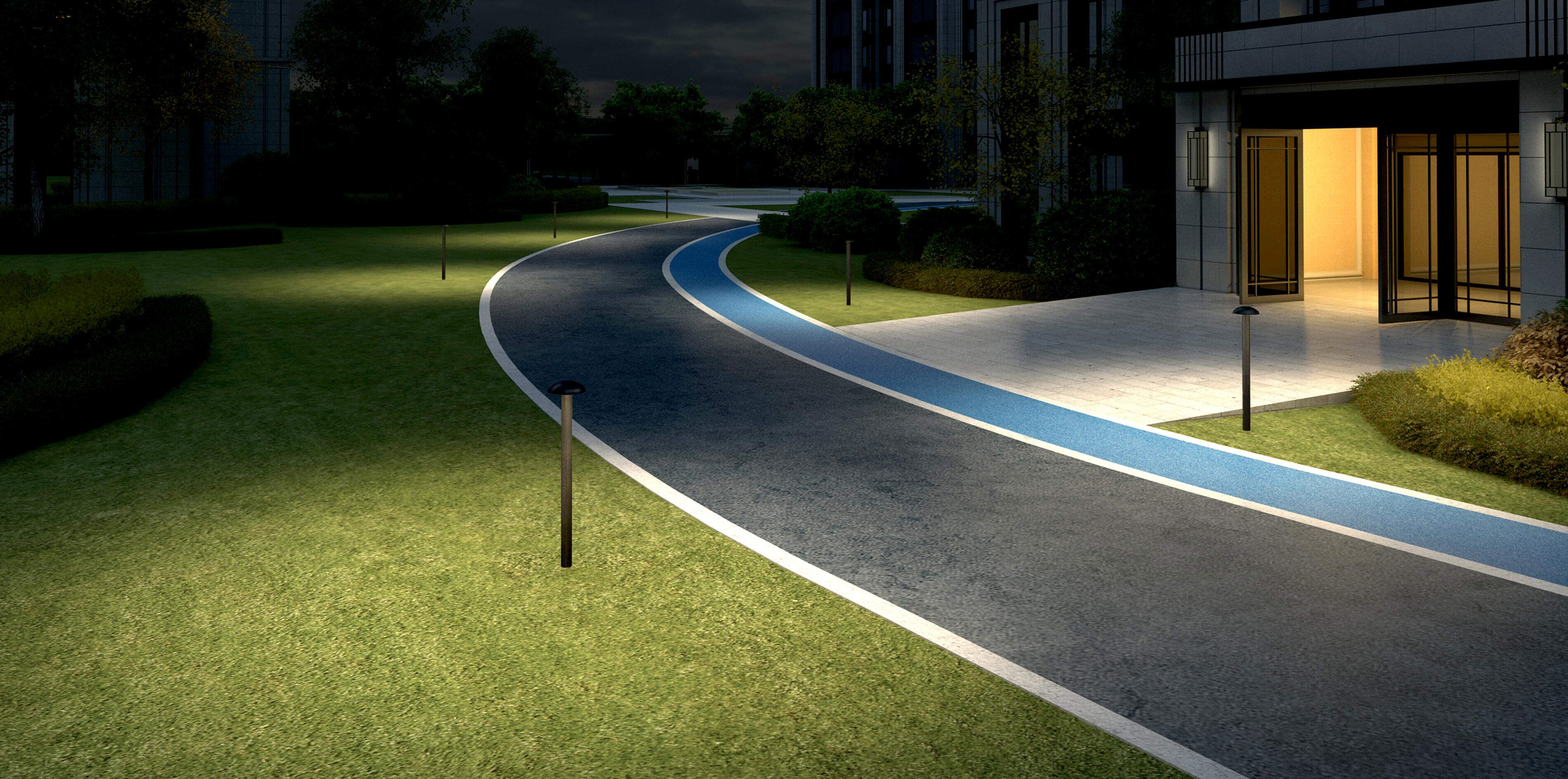 Garden Bollard Light